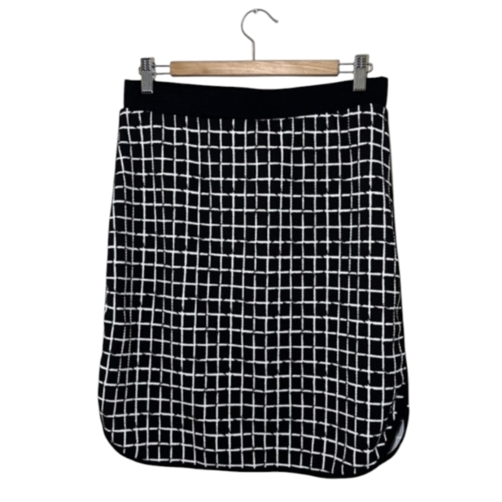NWT Le Lis Pamela Printed Aline Skirt - Size L